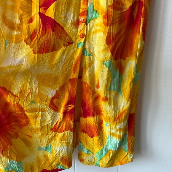 Jams World Floral Sleeveless Maxi Dress | Size Large - Picture 7 of 7
